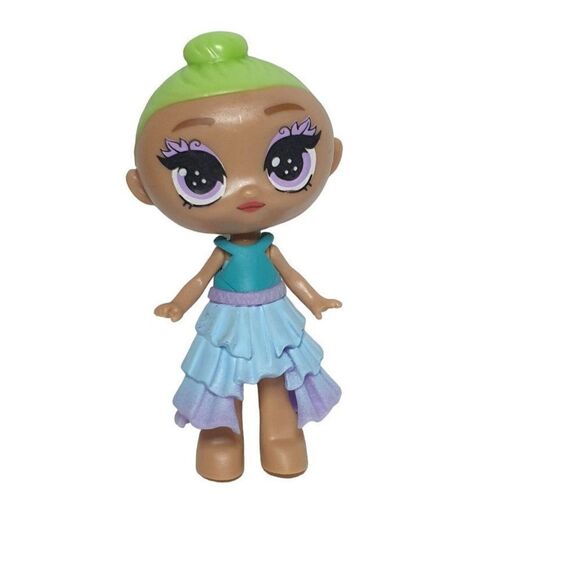 Blume Dolls Flower Pot Girls Set of 4 Mini Figures Dolls Playset - Picture 5 of 7